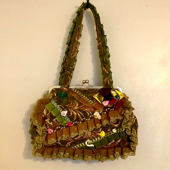 Handbags - Shoulder romantic lace bag